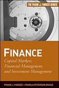 Image of Capital Markets, Financial Management, and Investment Management