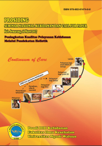 Image of PROSIDING : SEMINAR NASIONAL KEBIDANAN DAN CALL FOR PAPER Peningkatan Kualitas Pelayanan Kebidanan Melalui Pendekatan Holistik
